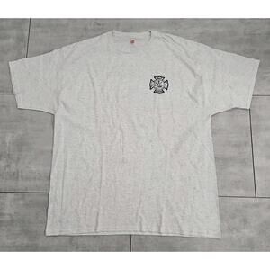 Maui Hawaii Fire Department Heather Gray T-Shirt 2XL‎